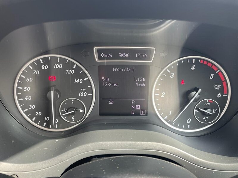 MERCEDES-BENZ B CLASS B200 CDI BLUEEFFICIENCY SE 2012