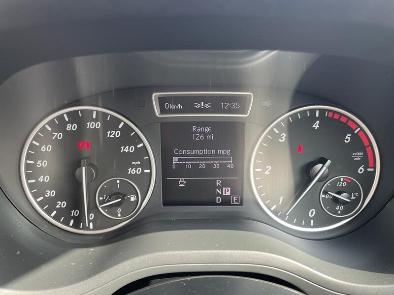 MERCEDES-BENZ B CLASS B200 CDI BLUEEFFICIENCY SE 2012